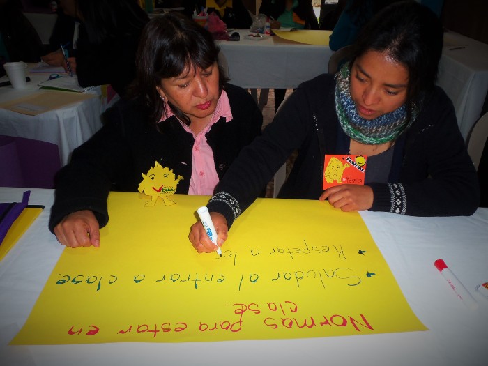 Aflatoun Leraressen in Guatemala