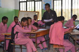 pilot project blinde kinderen ethiopie