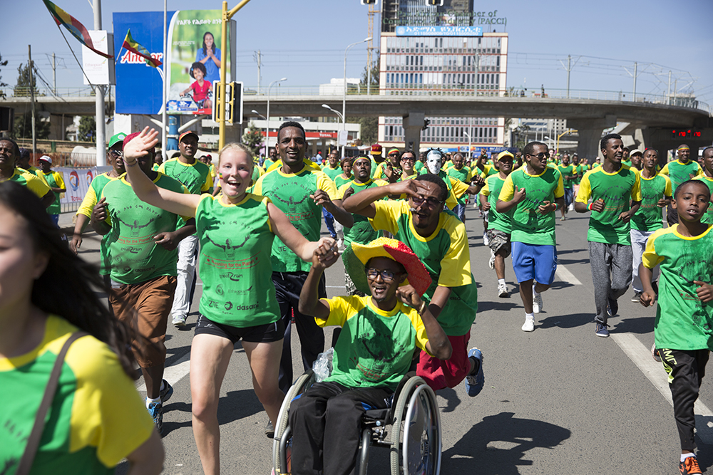 Sponsorreis Great Ethiopian Run